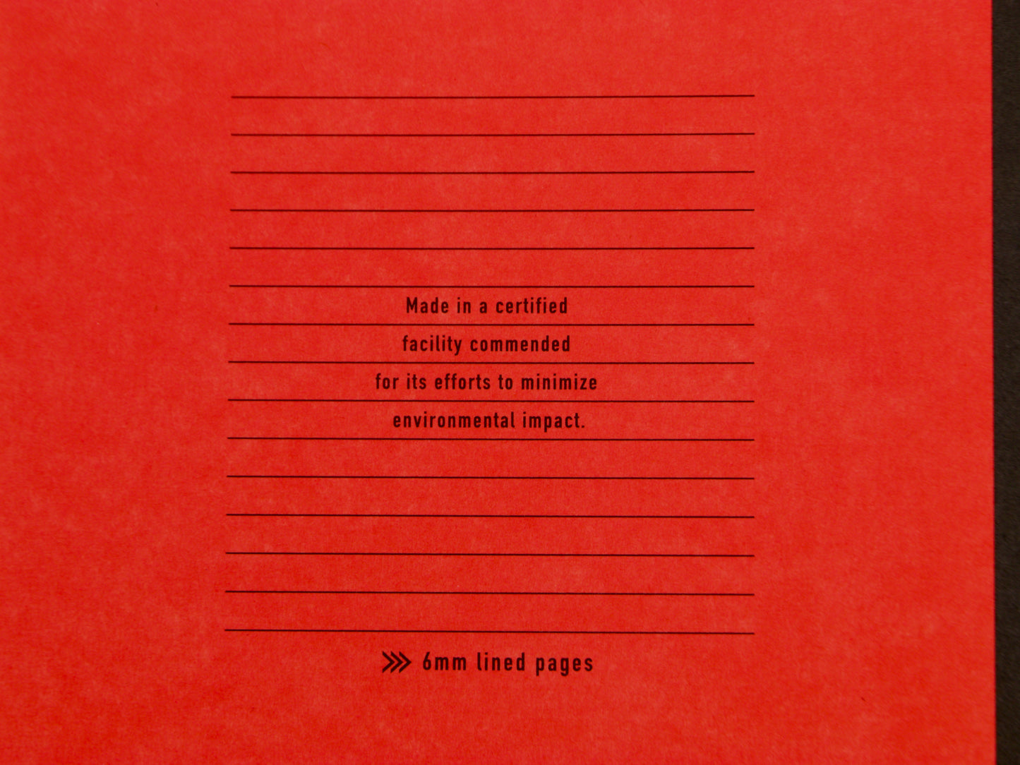 Mark's Inc. Carnet Bamboo Paper Notebook B5