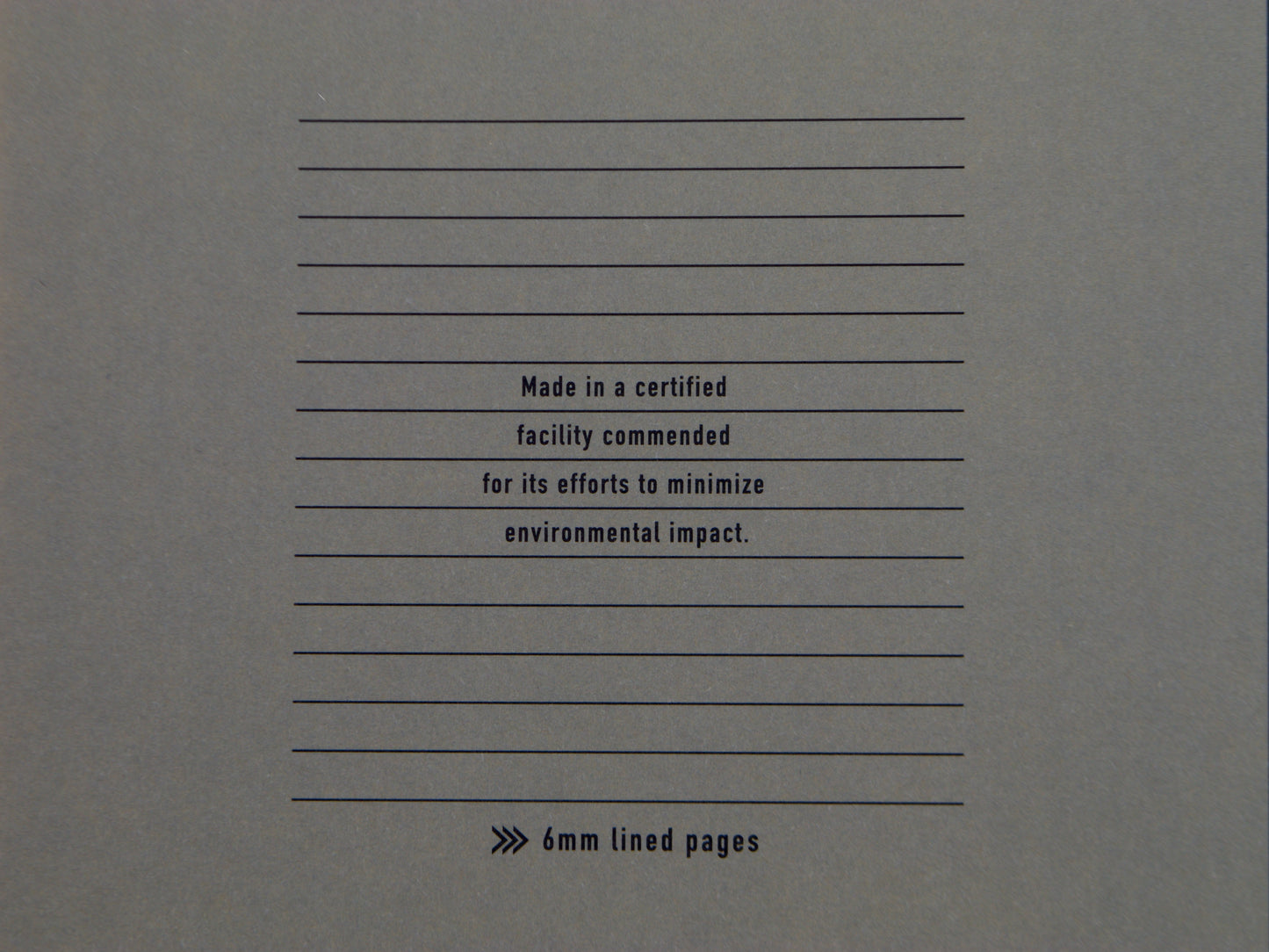 Mark's Inc. Carnet Bamboo Paper Notebook B5