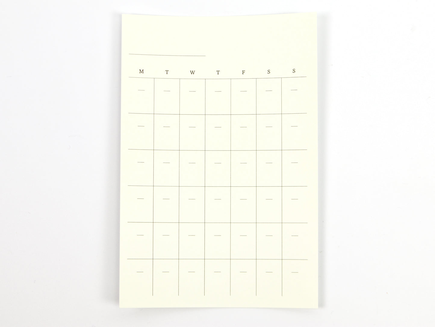 Autocollants de calendrier Midori MD