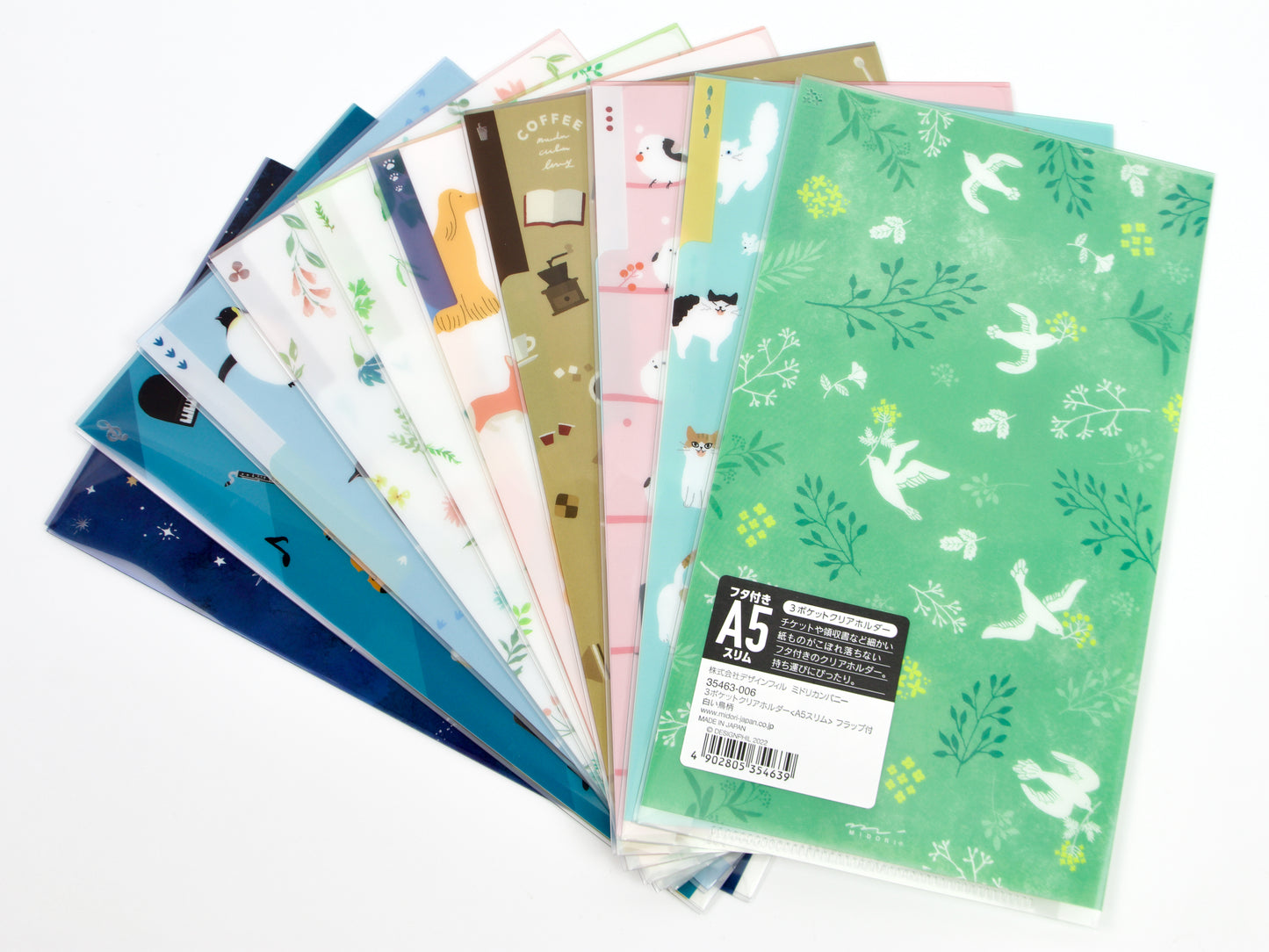 Midori Clear Folder A5 Slim