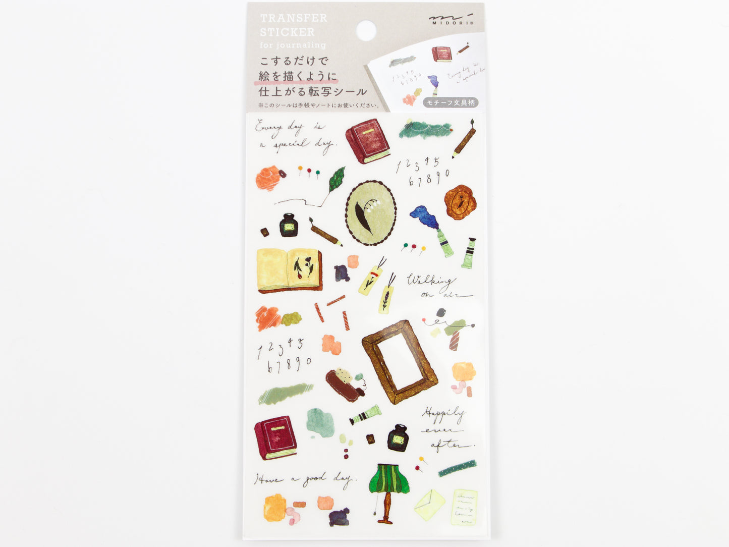 Midori Transfer Stickers