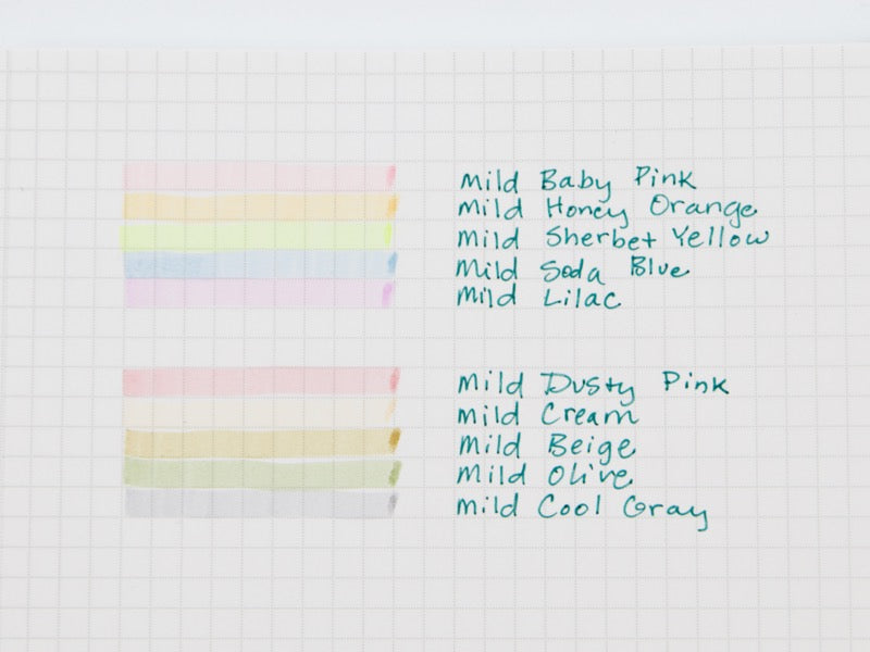 Paquete de 5 marcadores Zebra MildLiner
