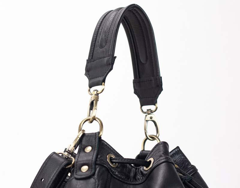 Bolso tipo cubo Milloo Danae negro