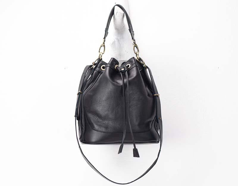 Bolso tipo cubo Milloo Danae negro