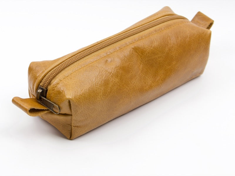 Estuche para bolígrafo Milloo Rec en color marrón desgastado 