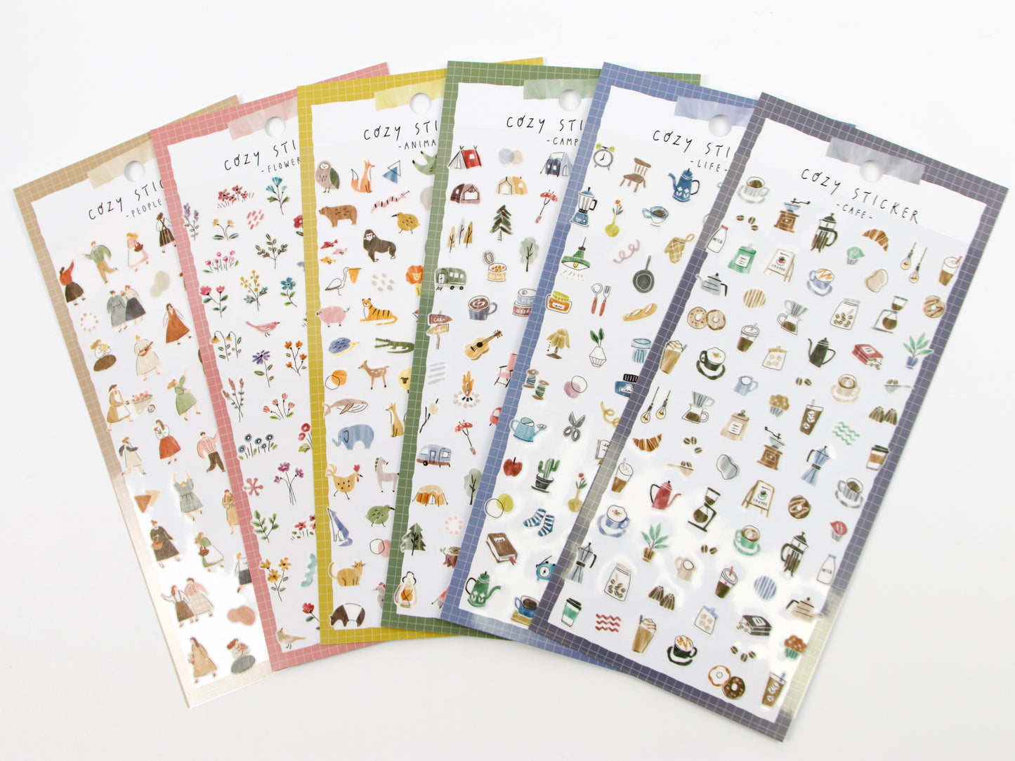 Pegatinas acogedoras de Mind Wave
