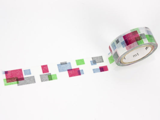 mt FAB Muted Multi Rectangles (Last Chance)