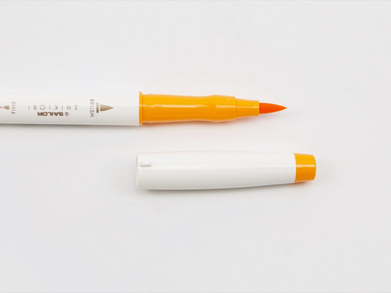 Juego de pinceles y tinta fina Sailor Shikiori de 20 colores