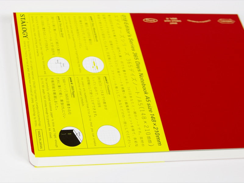 Carnet Stalogy A5 365 jours