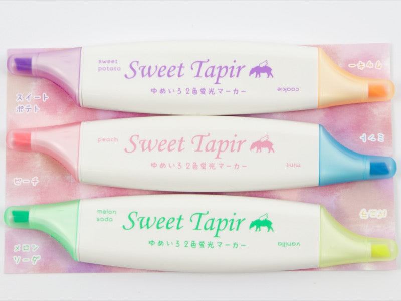 Set de 3 iluminadores con aroma a tapir dulce de Kobaru