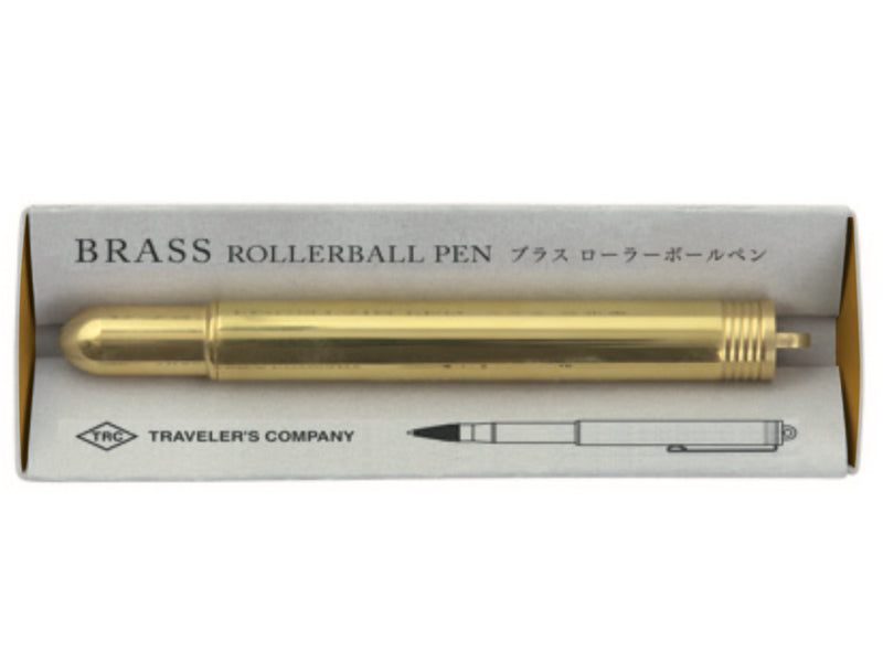 Traveler's Company Brass Rollerball Pen