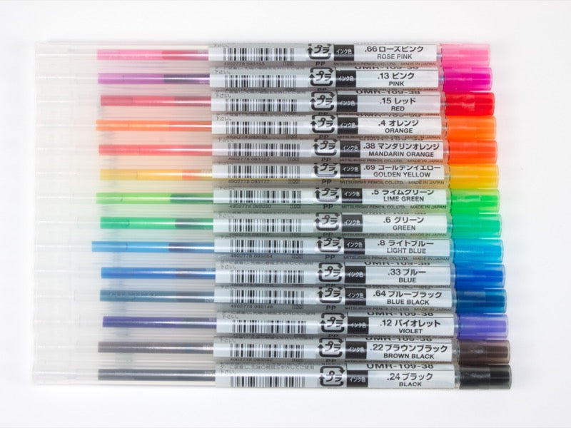 Recambios de tinta en gel Uni Style Fit